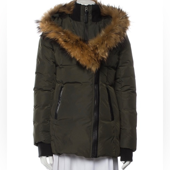 Mackage Adali Green Parka - Picture 3 of 3